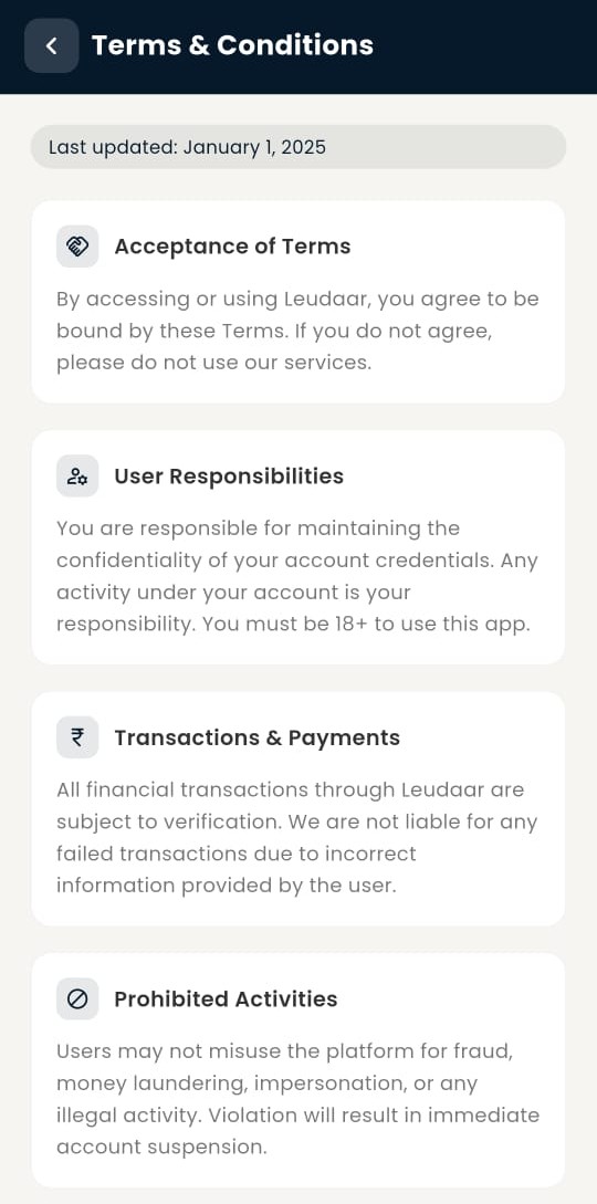 App Screen